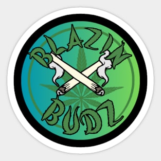 Blazin Buds Sticker